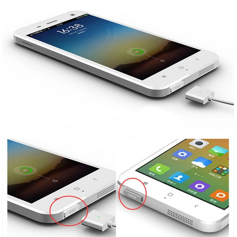 Магнитные 2А Кабель Micro Usb Зарядное Устройство для Передачи Данных Для Samsung LG Google HTC