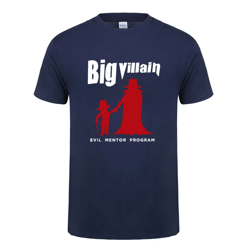 Футболка с надписью Big Villain Evil Mentor Program The Monarch для мужчин забавная хлопковая