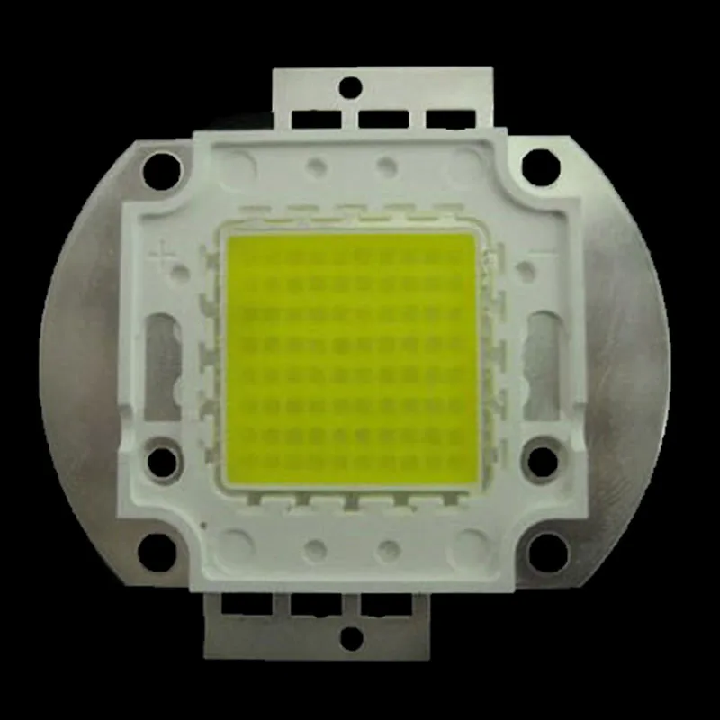 Высокая Мощность LED 80 Вт холодный белый Светодиодный чип 7000-9000 К от