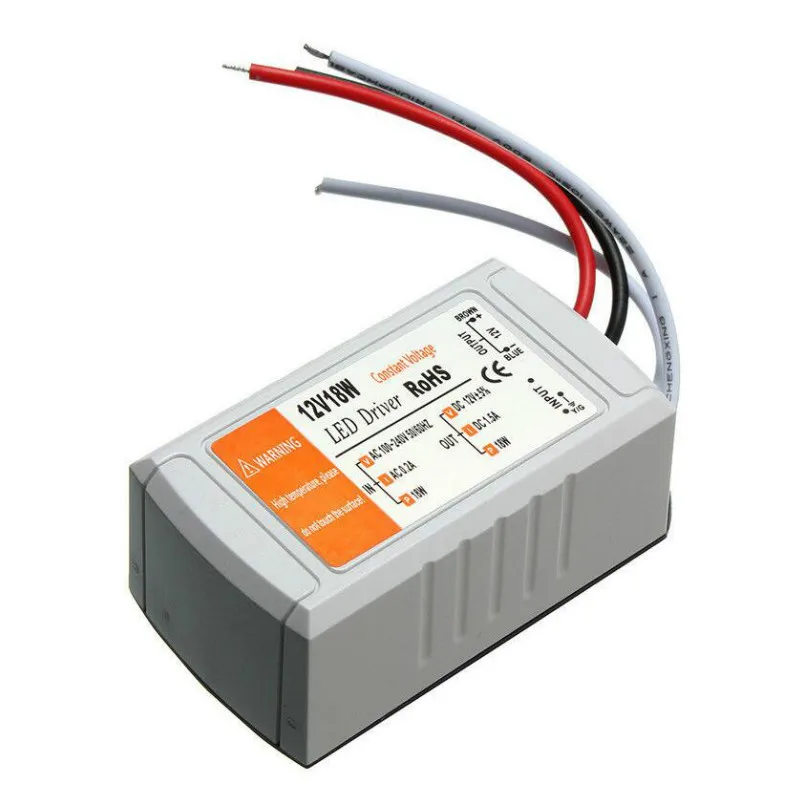 Светодиодный драйвер AC 110V 220V к DC12V LED адаптер питания Трансформаторы освещения