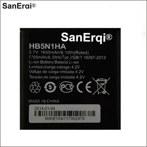 Аккумулятор HB5N1HA 3, 7 в 1650 мАч для Huawei Ascend D300 U8818 U8815 U8680 U8730 G300 G330 Y330 U8825 V8825 M660, аккумулятор Accu для телефона