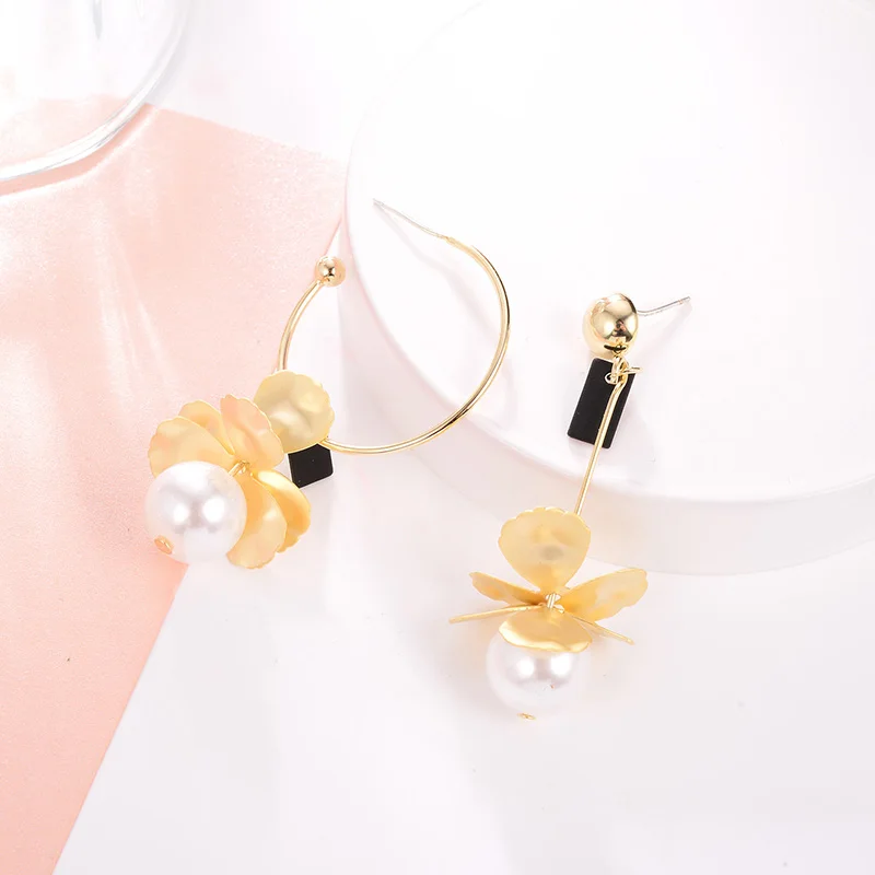 2019 New Vintage Round Drop Earrings Imitation Pearls Pendant Dangle For Women Party Wedding Jewelry pendientes mujer | Украшения и
