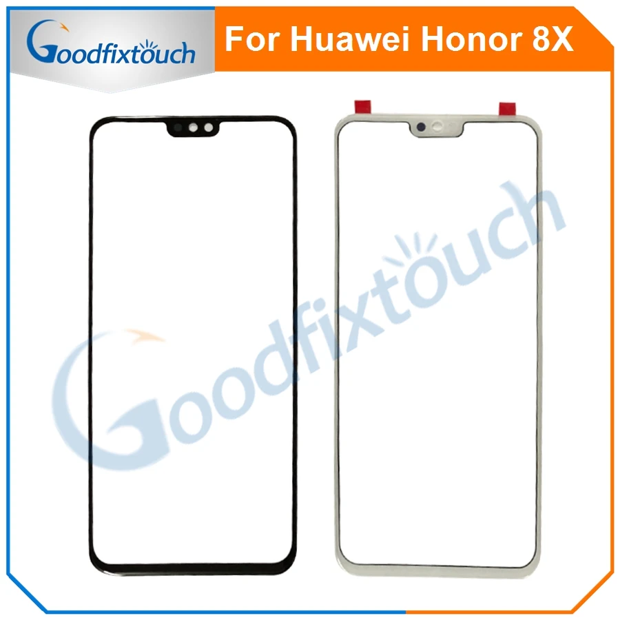6," для huawei Honor 8X сенсорная стеклянная панель сенсорная Сенсорная панель Передняя стеклянная панель для huawei Honor 8X запасные части