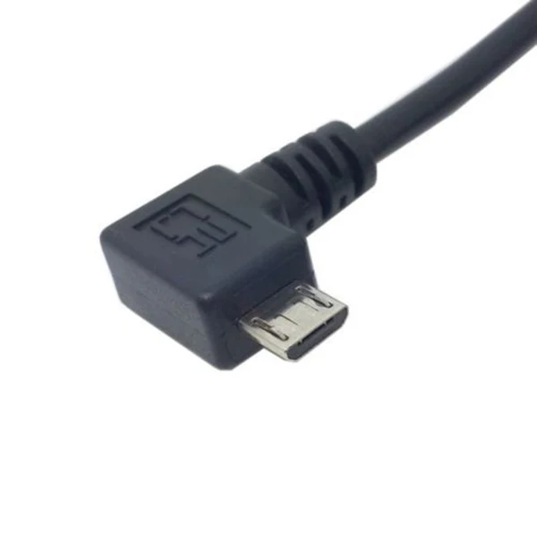 Левый угловой 90D Micro-USB OTG к стандарту USB B Тип принтер сканер HD кабель DG (art.: 7aff9fade) - 7aff9fade