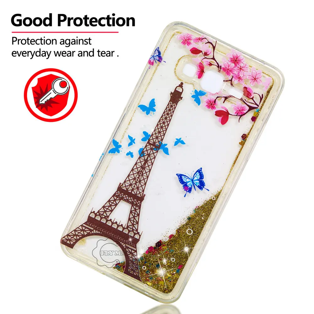 Quicksand Case for Samsung Galaxy Grand Prime VE SM G531 G531H G531H/DS G531F Dynamic Liquid Phone Cover SM-G531H SM-G531H/DS |