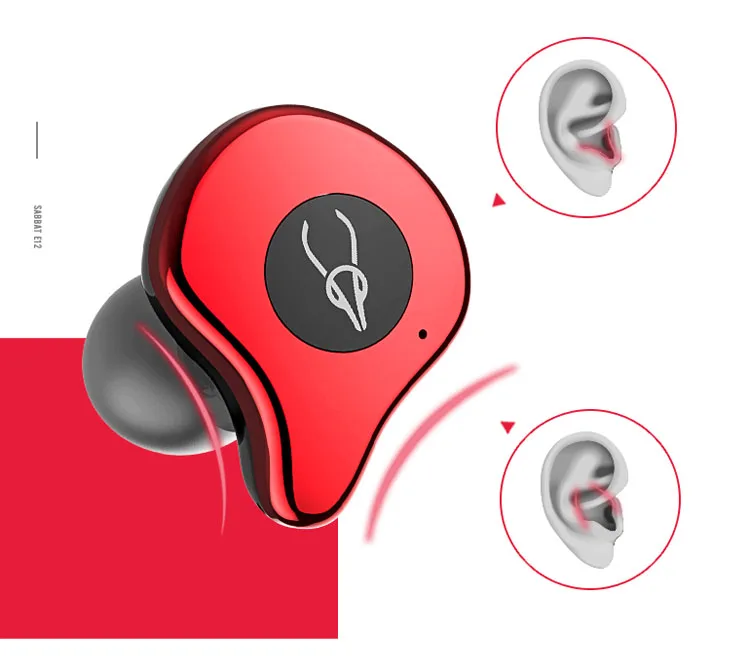 Sabbat E12 Pro TWS, беспроводные наушники Bluetooth, HIFI монитор, наушники с шумом, наушники-вкладыши, Спортивная гарнитура, Беспроводная зарядка, PK X12 Pro