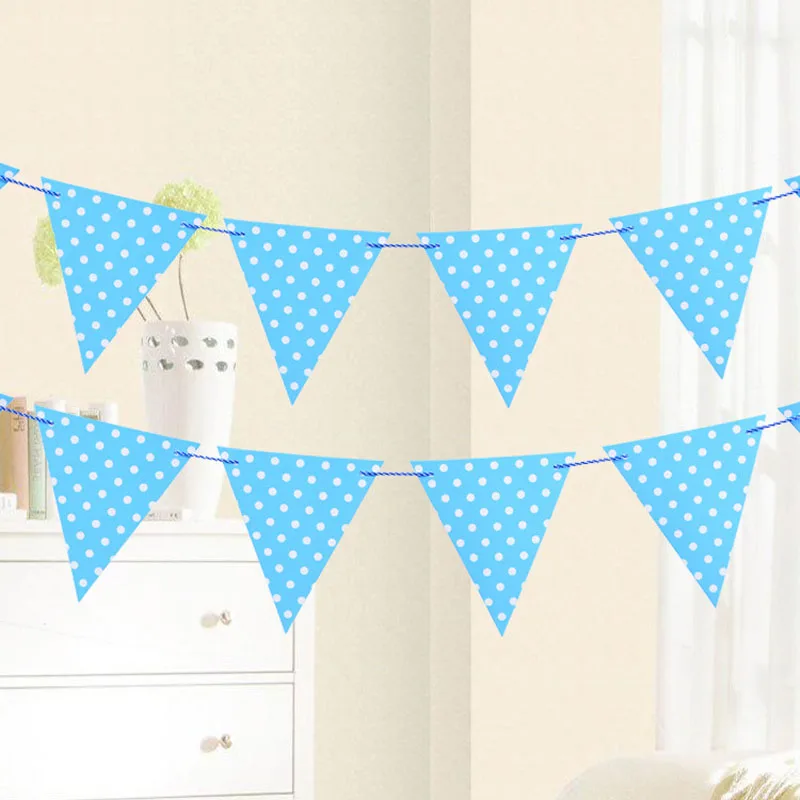3m Spot Flags and Banners Party Supplies Baby Shower Banner Birthday Decorations Kids Christmas For Home | Дом и сад