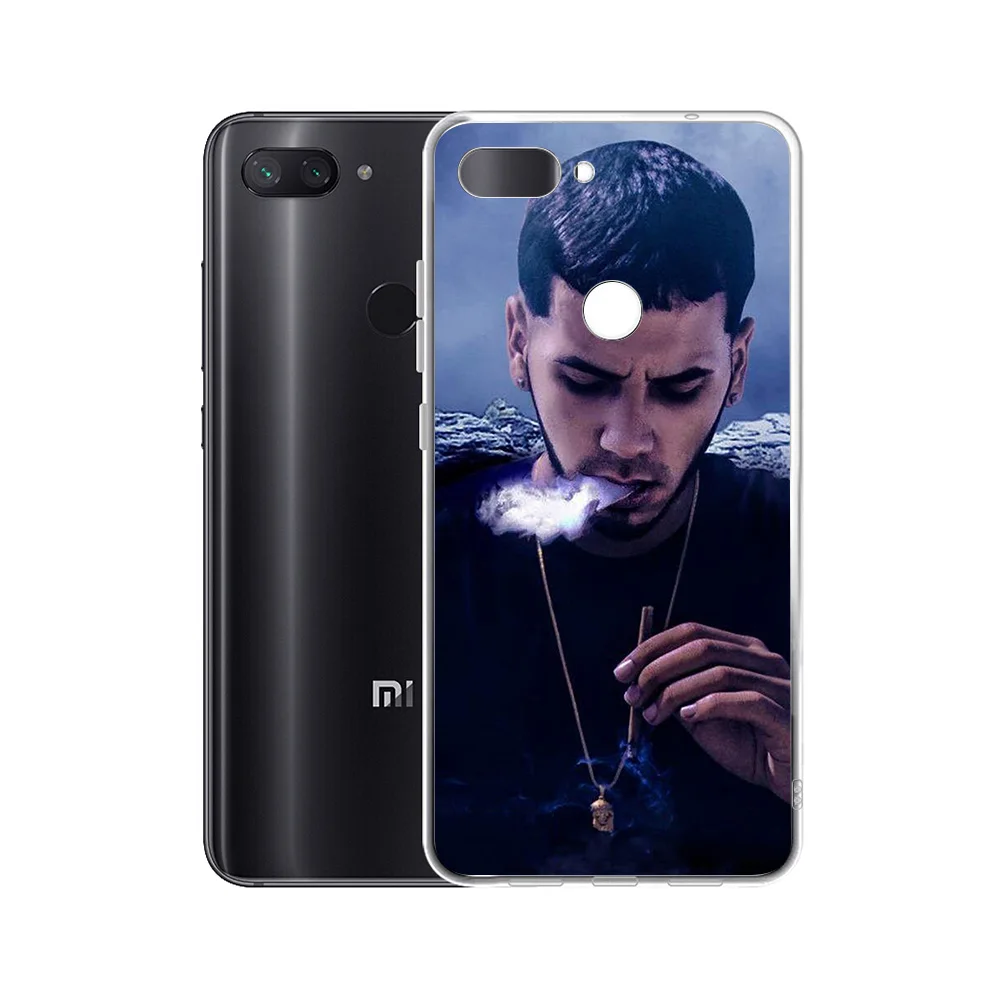 IYICAO Anuel aa Ozuna хип-хоп Мягкий силиконовый чехол для телефона Xiaomi Mi 9 8 SE 6 A1 A2 Lite F1 MIX2S