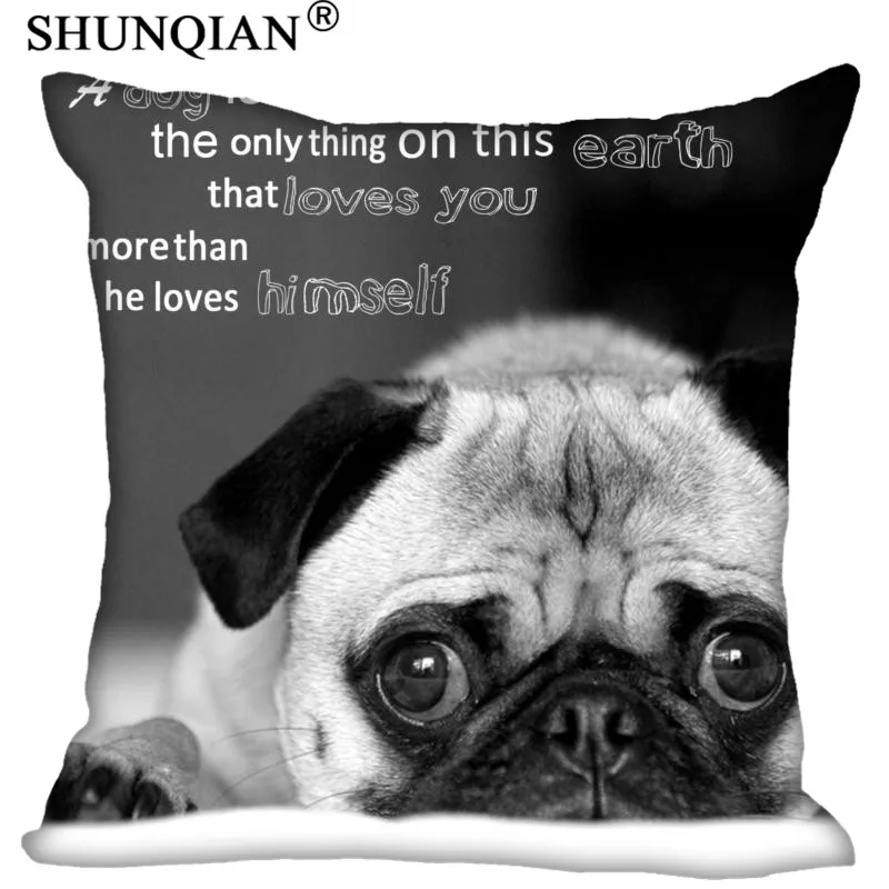 

LUQI New A dog-единственная вещь на этой земле, 45x45 см, мягкая детская наволочка
