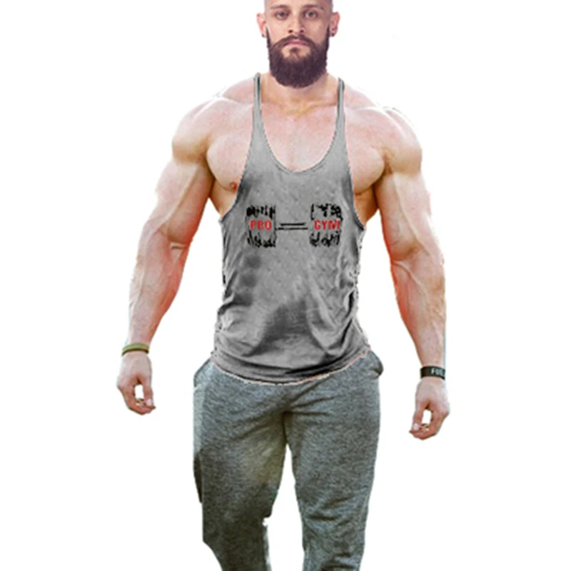 2018 New Body Builder Brand Vest Bodybuilding MMA Clothing and Fitness Men's Undershirts Tops T-Shirts sportswear | Мужская одежда