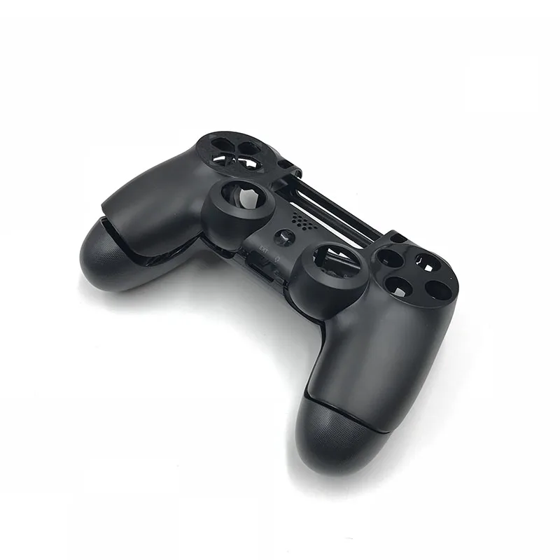 Сменный JDM-001 корпус контроллера для Playstation 4 PS4 контроллер передняя крышка Передняя Задняя Оболочка Чехол - Цвет: FullBlack