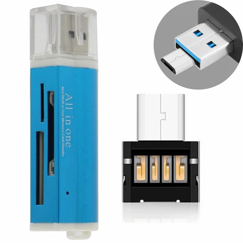 Многофункциональное устройство для чтения карт Micro SD TF USB 2 0 OTG адаптер сотовых