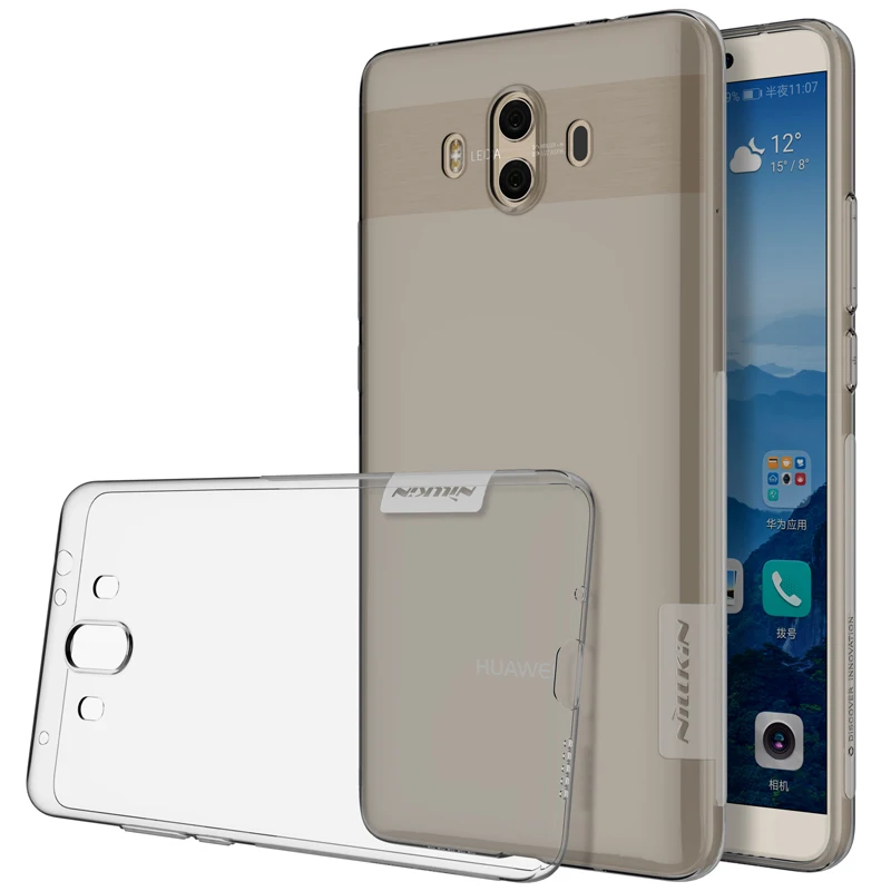 Для Huawei Mate 10 чехол Nillkin прозрачный мягкий Силиконовый ТПУ для Mate10 5 9 дюймов задняя