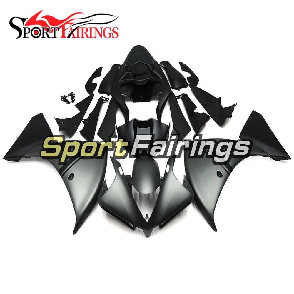 

Motorbike Cowling For Yamaha 2012 2013 2014 YZF1000 R1 ABS Injection Motorcycle Body Frame YZF R1 Grey Matte Black Fairing Kit