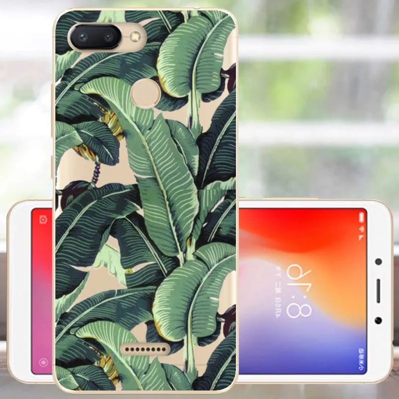 Защитный чехол FANATU для Xiaomi Redmi 6, мягкий силиконовый чехол с милым принтом, бампер для Redmi 6, чехол 5,45, чехол для Xiomi Redmi 6, чехол для телефона - Цвет: BJY