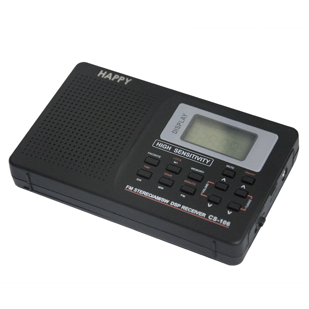 CS 106 Полнодиапазонный многодиапазонный стерео цифровой тюнер FM/AM/SW/LW/tv звук
