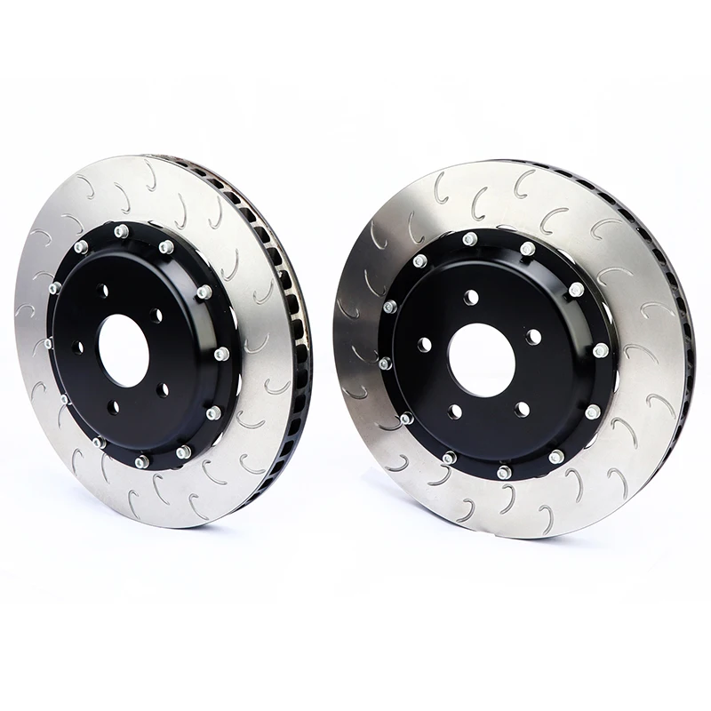 

cheaper front rim iron brake disc fit 355*32mm 6 pot caliper for bmw 18'