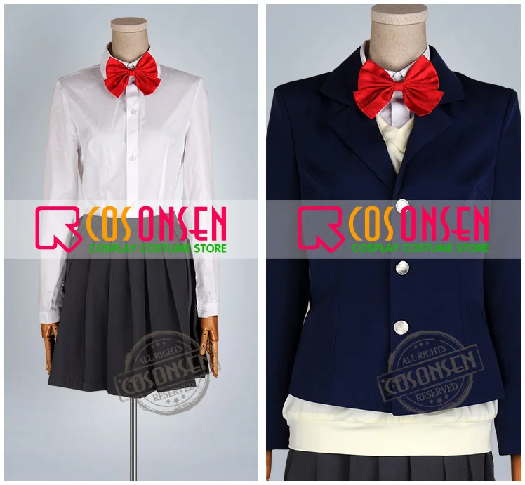 COSPLAYONSEN Haikyuu! Костюм для косплея Karasuno старшей школы yokkio Shimizu женская школьная форма