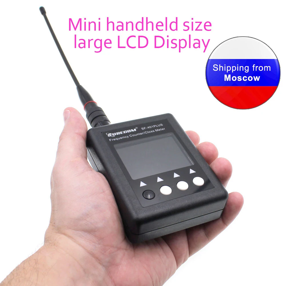 SURECOM SF 401Plus цифровое радио тестер 27 МГц 3000 счетчик частоты SF401 плюс с CTCCSS/DCS декодер