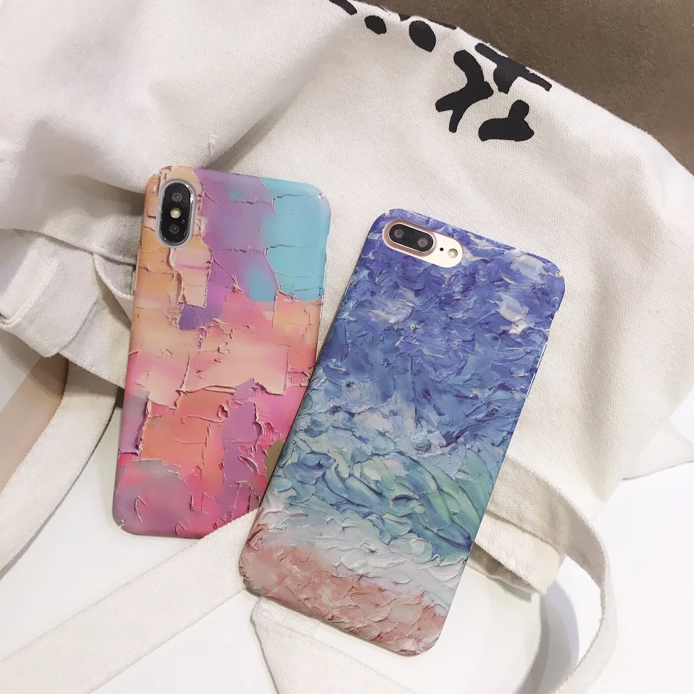 Чехлы с рисунком граффити для iPhone 7 6 6S Plus роскошный чехол I X 8 XR XS MAX милый тонкий