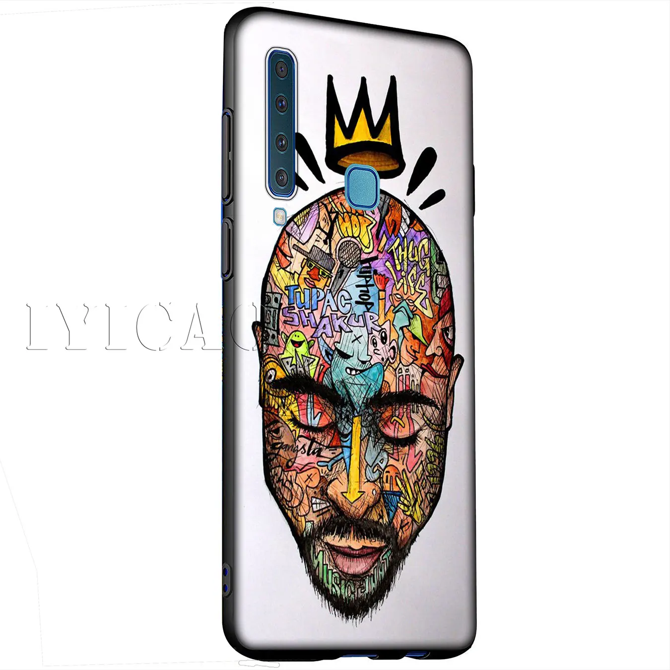 IYICAO 2Pac Tupac Shakur Супер предложение мобильный мягкий чехол love для Samsung Galaxy A6 Plus A9 A8 A7