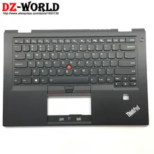 New/Orig Palmrest Panel Bezel Cover US English Backlit Backlight Keyboard for Lenovo Thinkpad X1 Carbon 4th Gen 01AV154 01AV193
