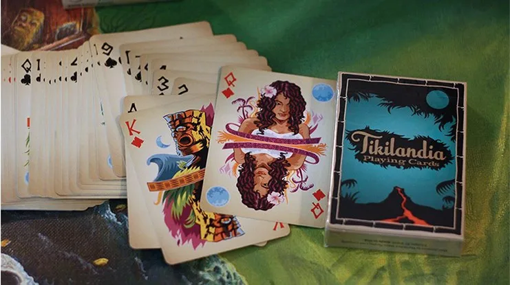 ITgimmick Tikilandia игральные карты напечатаны USPCC Poker|Волшебные фокусы| |