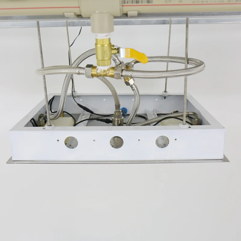 Потолочный скрытый водопад с дождевой насадкой светодиодный светильник большим