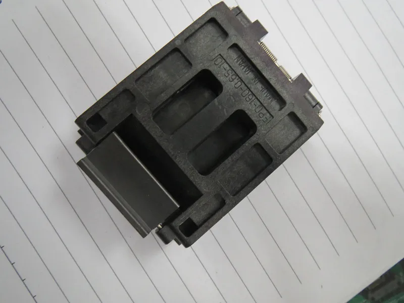 FPQ-160-0.65-10 QFP160 TQFP160 LQFP160 0 65 мм burn-в гнездо золотое покрытие IC Тесты ing сиденье скамья |
