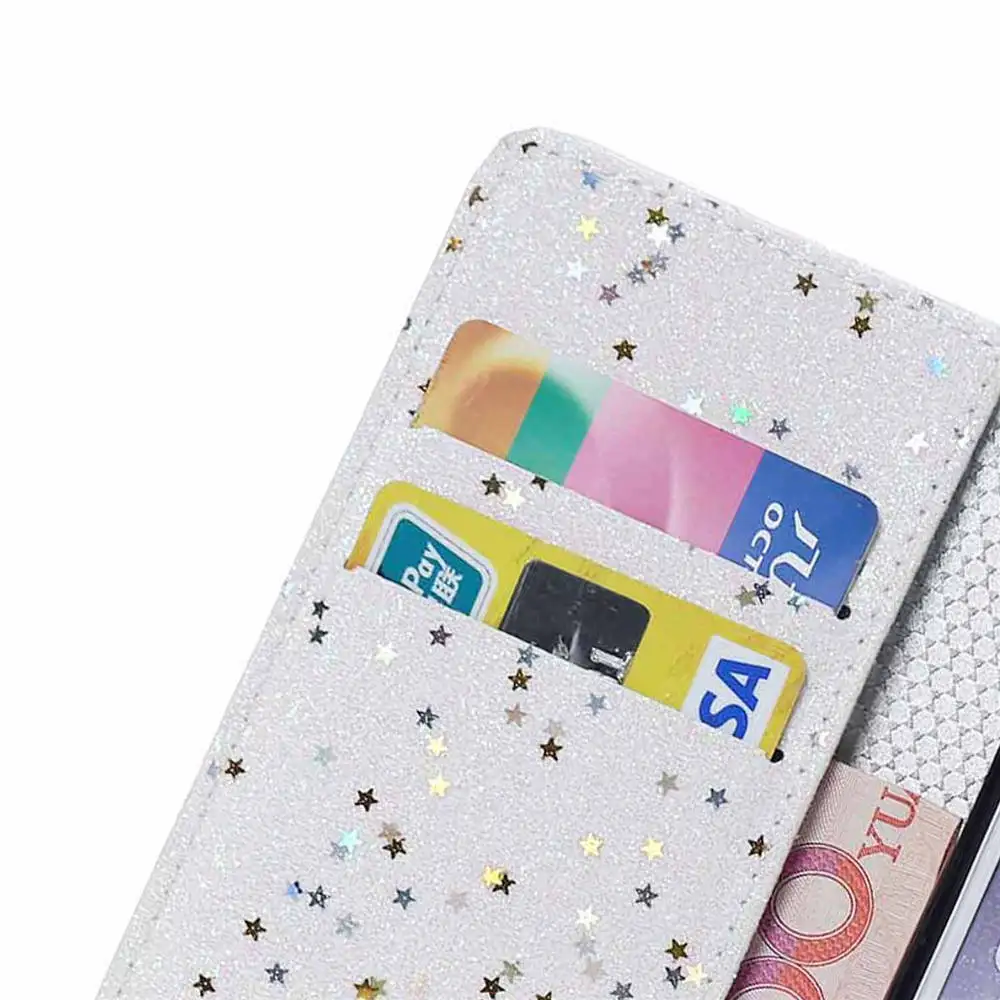 Bling блестящие чехлы для телефонов sony Xperia XA Dual F3112 F3111 PU Кожаные Капа F3115 книга флип