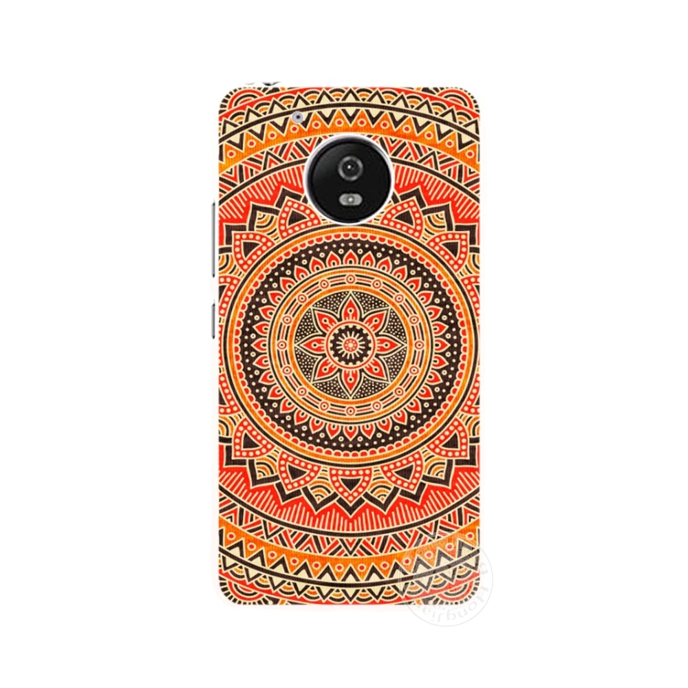 HAMEINUO чехол с винтажным рисунком Мандала Цветок для Motorola Moto G6 G5 G5S G4 PLAY PLUS ZUK Z2 pro |