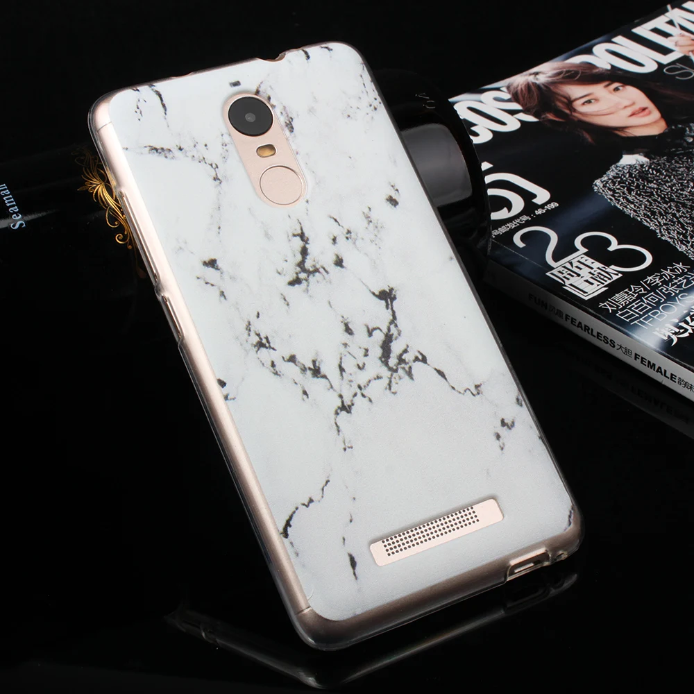 Для нового Xiaomi Hongmi Note3/Note3 Pro Чехол землетрясение падение Case мраморный мягкий