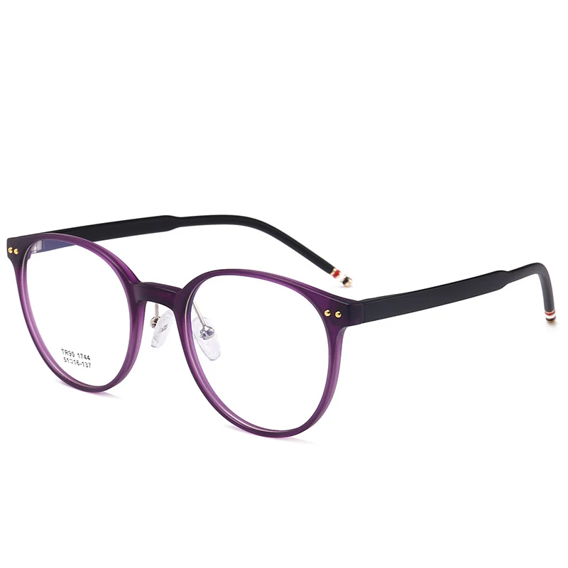 Fashion New TR90 Retro Glass Frame Blue Film Flat Mirror Student | Аксессуары для одежды