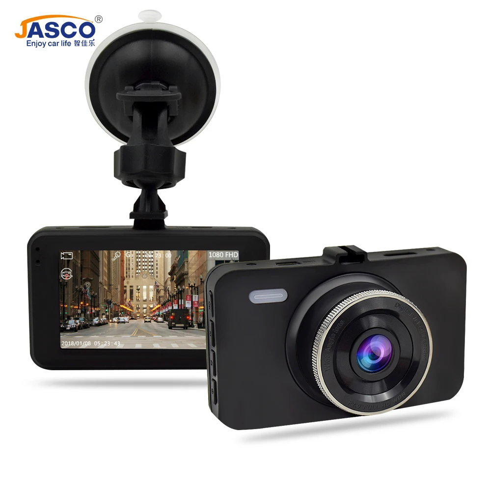 3 дюймовый Автомобильный видеорегистратор Full HD 1080P двойной 170 градусов 16g видео