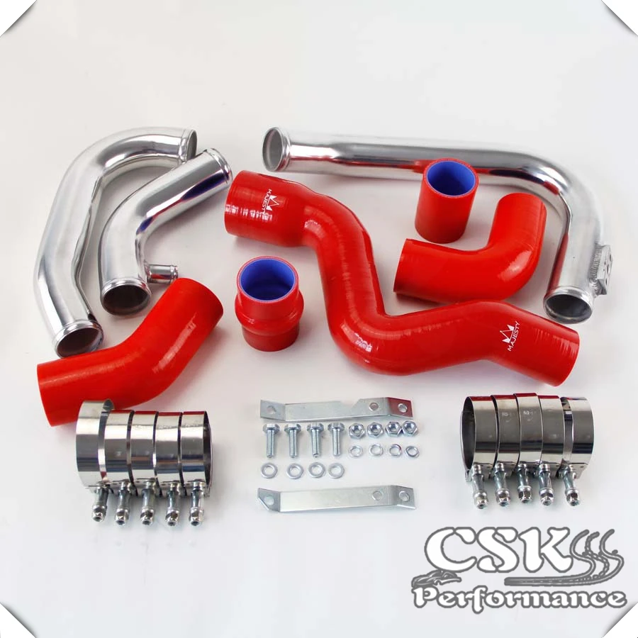 Комплект труб для интеркулера Подходит Audi A4 1 8 T Turbo B6 Quattro 2002-2006
