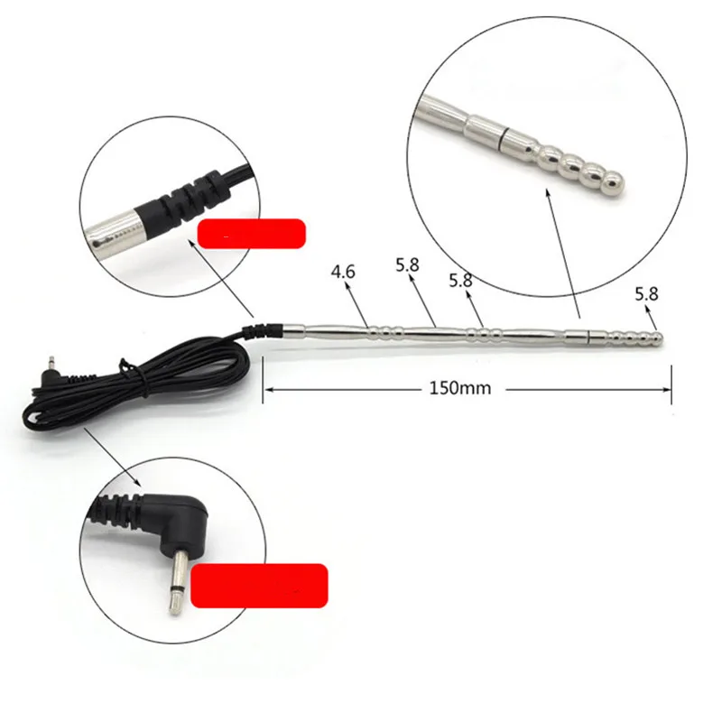 Проигрыватель начального уровня Электрический шок маленькая Анальная пробка и
