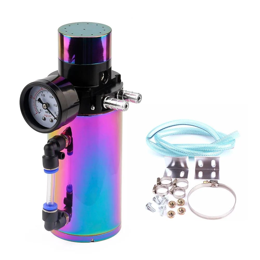 Алюминиевый резервуар для моторного масла CNSPEED Воздухопроницаемый бак/банка +