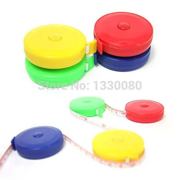 

Multi-color Sewing Retractable Ruler Tape Measure 1.5M 150CM Tailor Seamstress Flexible Sewing Cloth Messure Accessaries