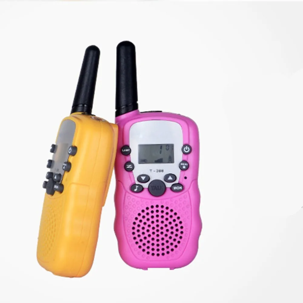 2PCS/Pack T-338 Mini Outdoor Kids Interphones Portable Adventure Radio Transceiver Hand-held Child Walkie-Talkies | Мобильные