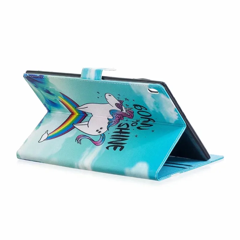 Чехол для lenovo TAB4 Tab 4 10 TB-X304L TB-X304F TB-X304N милый кот Единорог щенок бабочка таблетки для lenovo Tab 4 10 Plus чехол