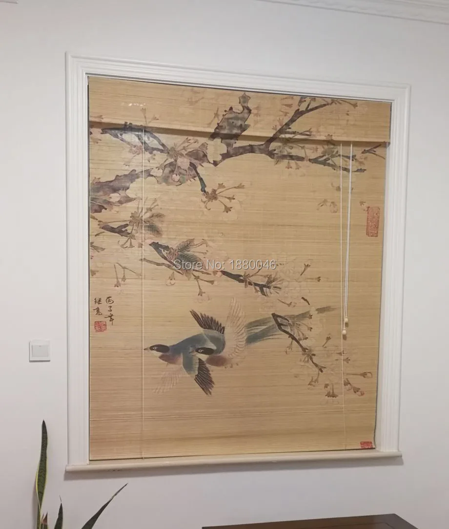Wash Bamboo занавеска Экологичная элегантная Бамбуковая штора в римском стиле для