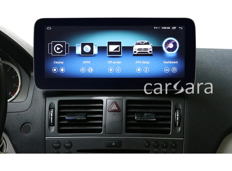 W204 аудио экран android Круглый угол HD 1920 антибликовое 10,2" головное устройство дисплей gps навигация Радио мультимедийный плеер