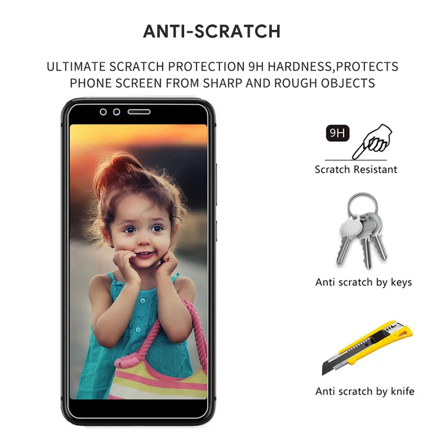 2.5D Закаленное стекло для Lenovo S5 Защитная пленка 9H Взрывозащищенный ЖК-экран