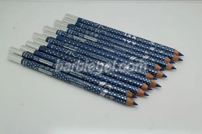 Подводка для глаз 12 шт./компл. Водостойкая век карандаш профессиональный темно