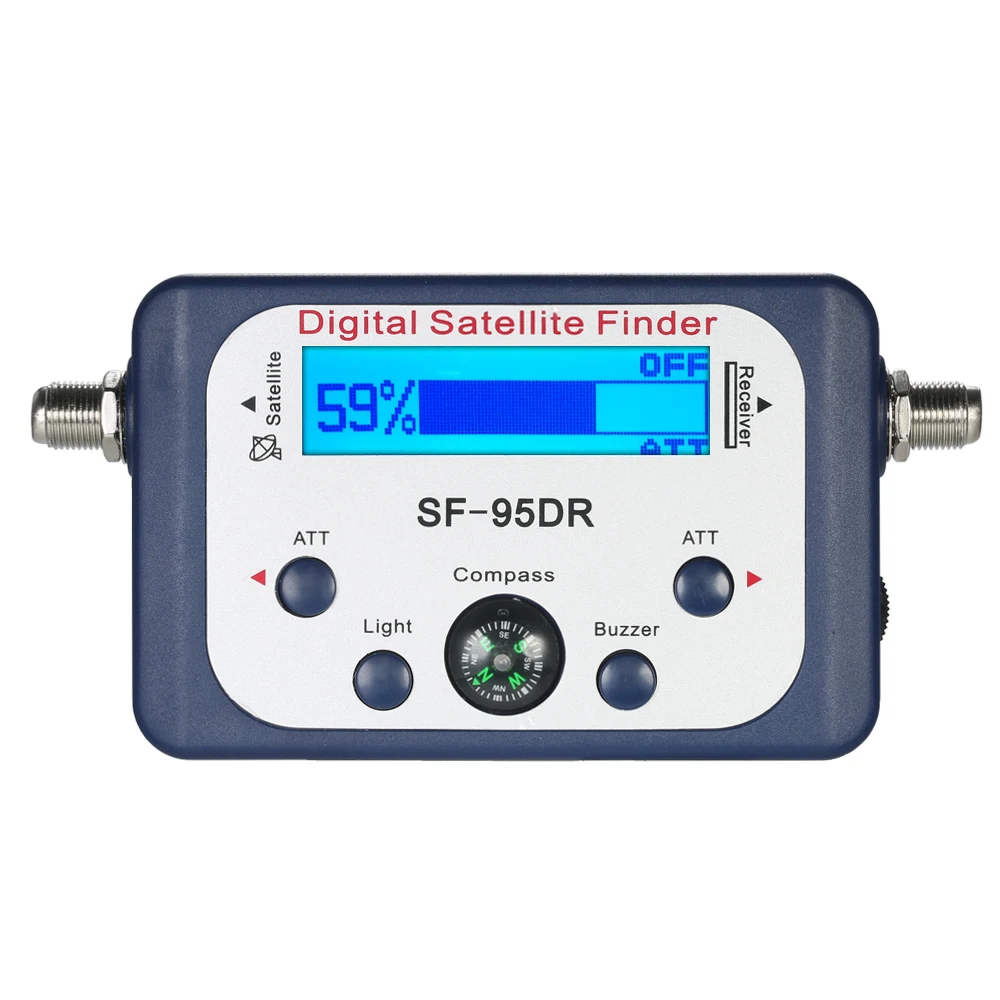 

Digital Satellite Finder Satellite Signal Meter Digital Satellite Signal Finder Meter with LCD Digital Satfinder with Compass