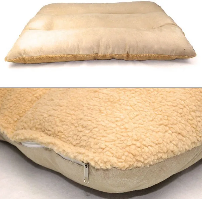 Роскошная кровать для больших собак Съемная моющаяся из берберского флиса 100%