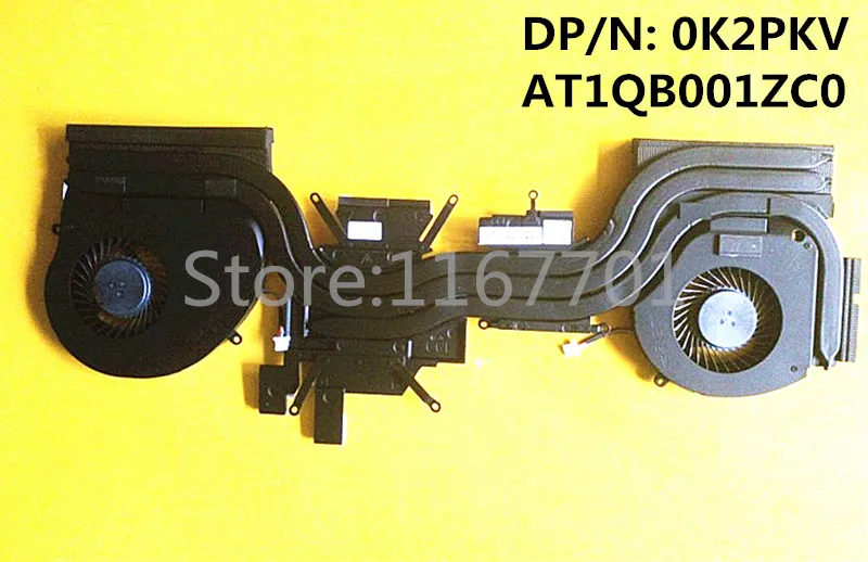 Радиатор охлаждения процессора ноутбука/ноутбука и вентилятор для Dell M17X 17 R4 GTX1080