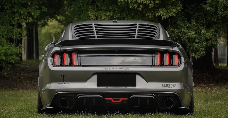 Для Ford Mustang 2014.2015.2016.2017 спойлер из углеродного волокна крыло Спойлеры высокое