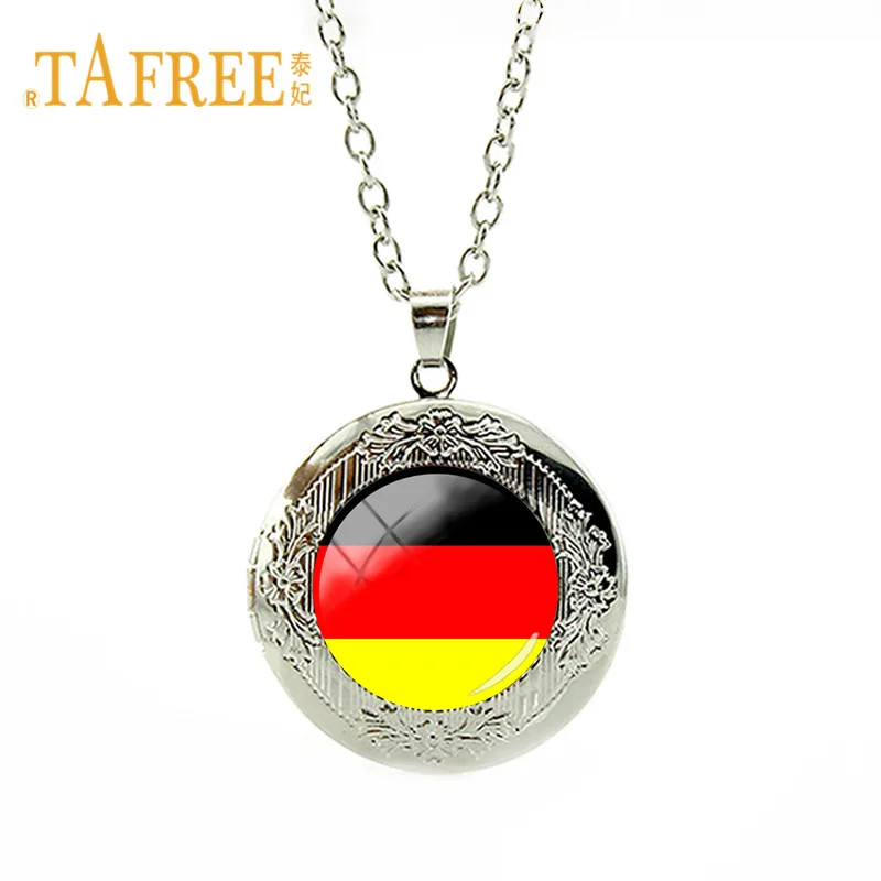TAFREE 2018 колье с национальным флагом Германия Греция Франция Финляндия Ирландия