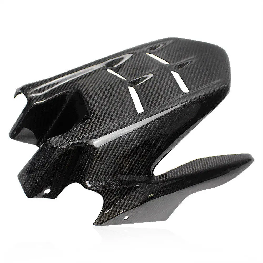 Заднее крыло для мотоцикла Hugger Fender Настоящее углеродное волокно для 2013 Yamaha FZ MT 07 FZ07 MT07 FZ-07 MT-07